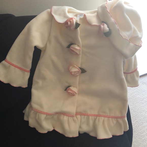 Bonnie baby jacket with matching hat - Picture 1 of 8